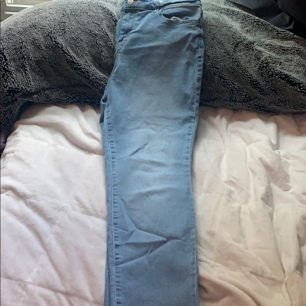 Skinny crop jeans